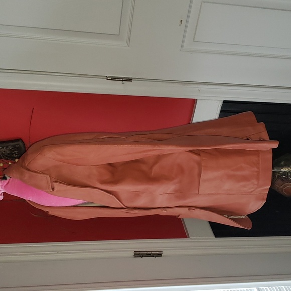 FF 💘🖤💘 DINA'S CREATION LEATHER SPORTS BLAZER JACKET COAT - Picture 2 of 7